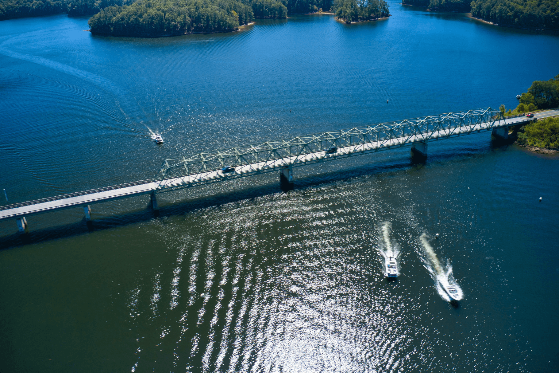 Aerial view of Lake Allatoona